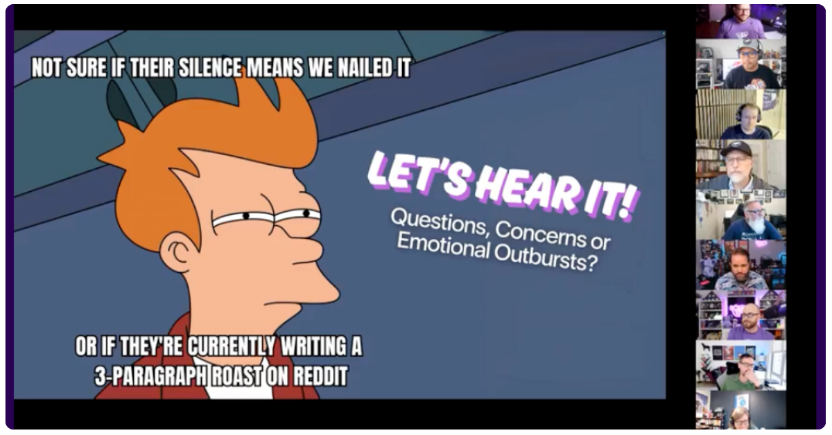 Screenshot of Empath's monthly Herd Meetups