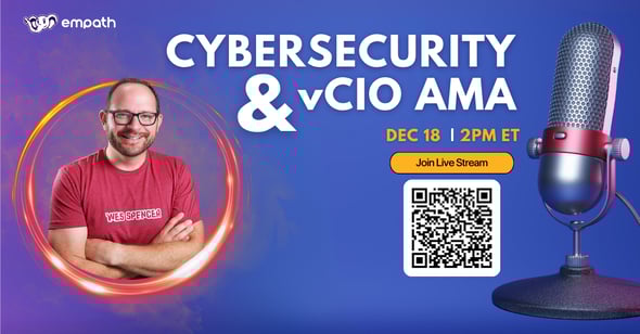 Cybersecurity and vCIO AMA 1218 qr