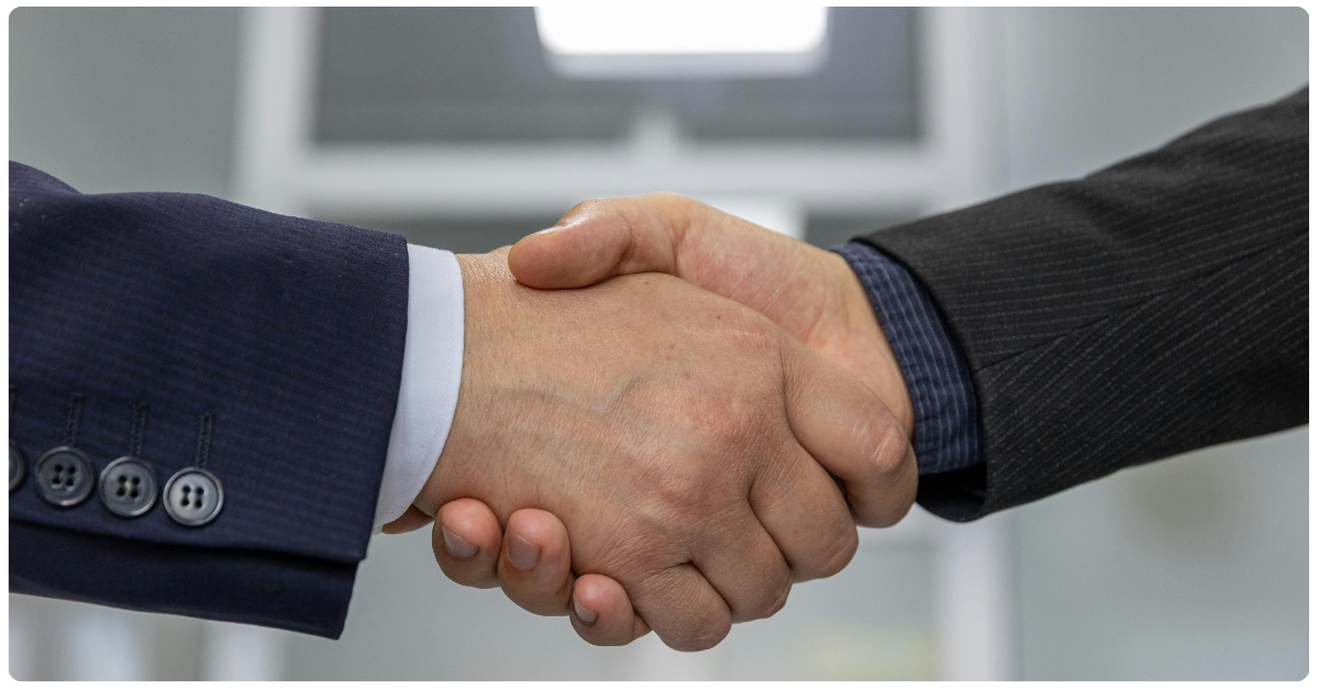 Image of a handshake