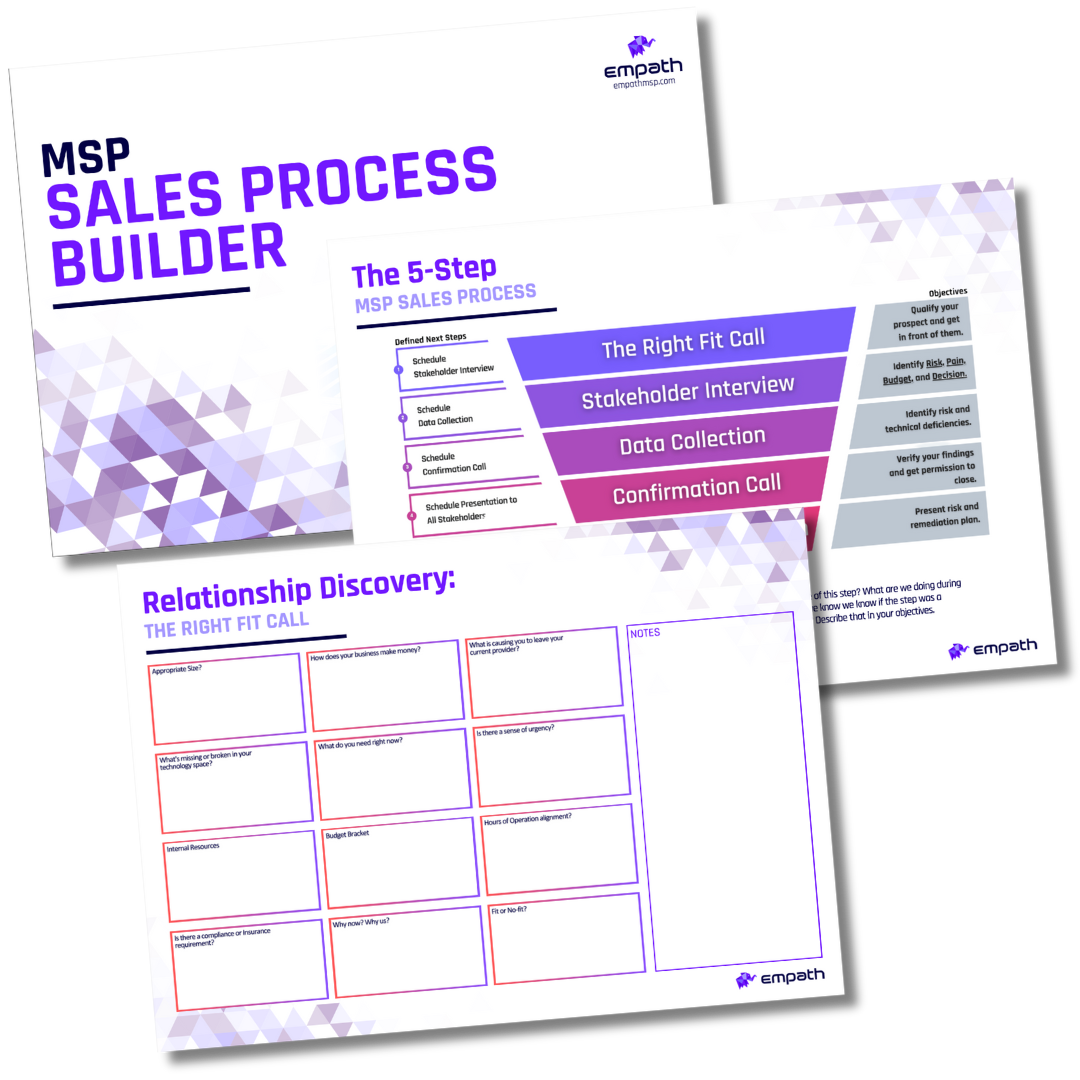 MSP Sales Process Builder Mock Up