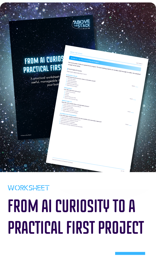 From AI Curiosity to a Practical First Project