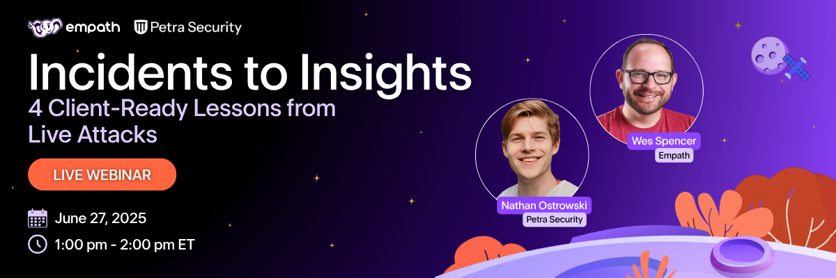 Incidents to Insights Webinar