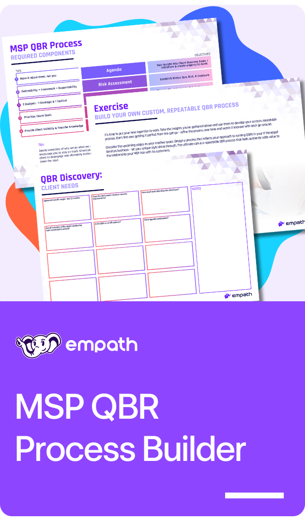 MSP QBR Process Builder