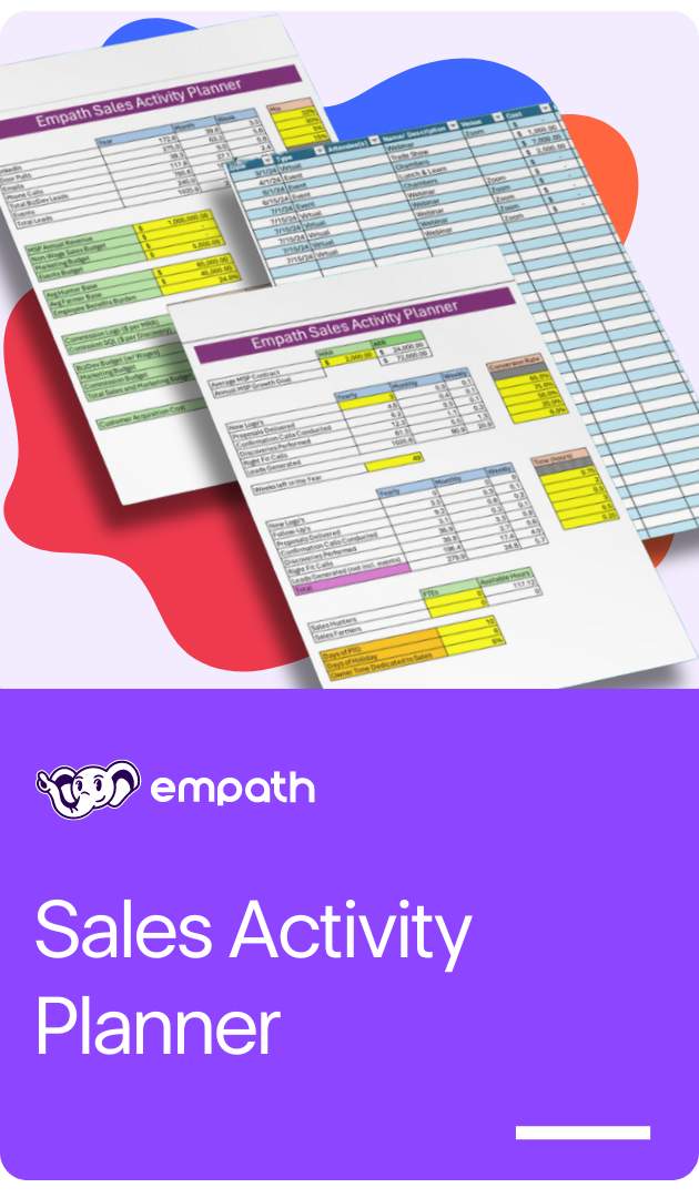 Sales Activity Planner