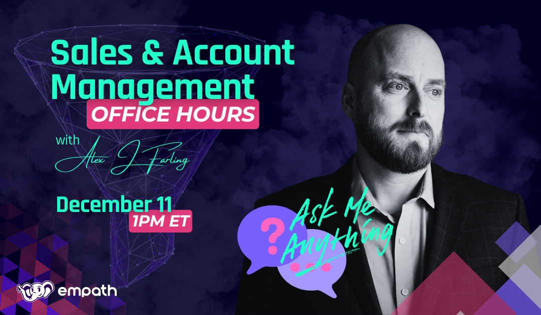 Sales & Account Management AMA